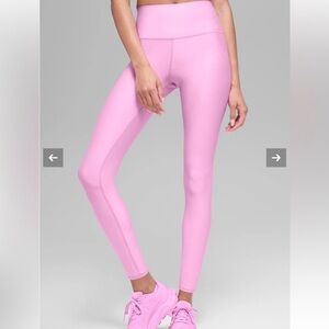 ALO Yoga Cndy Heart Pink Leggings